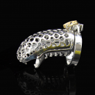 Металлическая насадка на пенис с замком photo 5