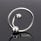 Кольцо для пениса. Нержавеющая сталь. С бусиной. 2 шт. photo 4