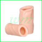 Силиконовая насадка на пенис photo 1