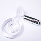 Кольцо на пенис с вибрацией из силикона, водонепроницаемое photo 6