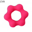 Силиконовая ребристая насадка на пенис для задержки эякуляции photo 4