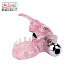 Мужское вибрационное кольцо с кроликом photo 2