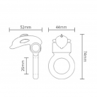 Силиконовая насадка на пенис QUYUE  photo 3