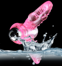 Кольцо на пенис с язычком и вибрацией photo 5