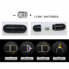 Силиконовая насадка на пенис вибрационная со стимулятором клитора photo 1
