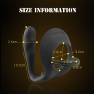 Массажер простаты с эрекционным кольцом photo 3