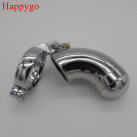 Металлическая насадка на пенис с кольцом Happygo, размер L, внутренний диаметр 50 мм photo 2