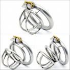 Кольца из нержавеющей стали на пенис Cock Cage photo 2