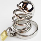 Пояс верности для мужчин. Нержавеющая сталь. С замком. photo 6