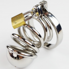 Пояс верности для мужчин. Нержавеющая сталь. С замком. photo 2