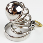 Пояс верности для мужчин. Нержавеющая сталь. С замком. photo 4