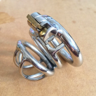 Пояс верности для мужчин. Нержавеющая сталь. С замком. photo 4