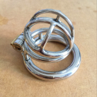 Пояс верности для мужчин. Нержавеющая сталь. С замком. photo 3