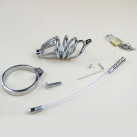 Металлическое кольцо на пенис с замком Cockring, 10 шт. photo 1