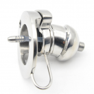 Металлическое кольцо на пенис с замком Cock Cage A292 photo 1