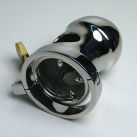 Металлическое кольцо на пенис с замком Cock Cage photo 6