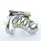 Металлическое кольцо на пенис с замком, 85 мм photo 3