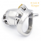 Металлическое кольцо на пенис с замком CD097-2 photo 3