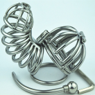 Металлическое кольцо на пенис, пояс верности для мужчин photo 2