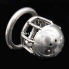 Металлическое кольцо на пенис с замком Cock Cage photo 5