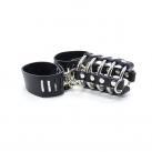 Пояс целомудрия мужской, кожа/алюминий photo 1