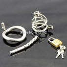 Металлическое кольцо на пенис с замком Cock Cage, 35 мм photo 3