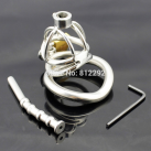 Металлическое кольцо на пенис с замком Cock Cage, 35 мм photo 6