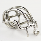 Металлическое кольцо на пенис с замком photo 6