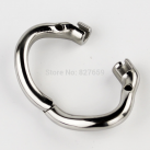 Металлическое кольцо на пенис с замком photo 1