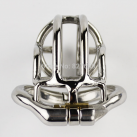 Металлическое кольцо на пенис с замком photo 5