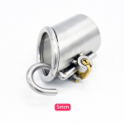 Металлическое кольцо на пенис с замком Cock Cage A213 photo 6