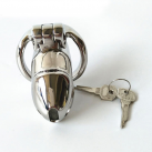 Металлическое кольцо на пенис с замком photo 3