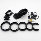 Пластиковое кольцо на пенис с замком cb6000 photo 3