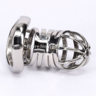 Металлическое кольцо на пенис с замком, пояс верности photo 6