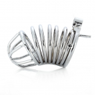 Металлическое кольцо на пенис с замком Cockring photo 6