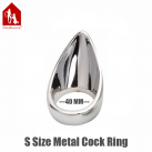 Кольцо на пенис из нержавеющей стали Davidsource 40 мм, 1 шт. photo 2