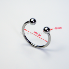 Кольцо на пенис из нержавеющей стали, диаметр 30 мм photo 3