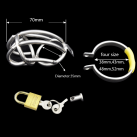 Пояс целомудрия мужской стальной photo 1