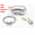 Пояс верности для мужчин. Нержавеющая сталь. С замком.  photo 3