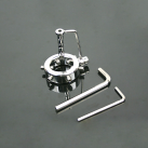 Кольцо на пенис из нержавеющей стали и расширитель для уретры photo 1