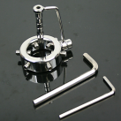 Кольцо на пенис из нержавеющей стали и расширитель для уретры photo 2