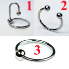 Кольцо на пенис из нержавеющей стали, 3 вида photo 2
