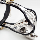 Мужской пояс верности из нержавеющей стали, 2 шт./комплект photo 6