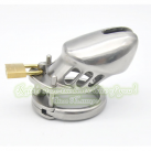 Металлическое кольцо на пенис с замком CB6000S Cock Cage photo 4