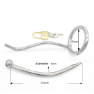 Кольцо из нержавеющей стали с катетером для уретры photo 3