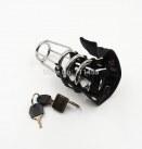 Мужской пояс верности из нержавеющей стали с замком photo 4