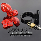 Пластиковый мужской пояс целомудрия photo 1