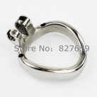 Пояс верности для мужчин. Нержавеющая сталь. С замком. С катетером для стимуляции уретры. photo 5