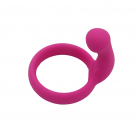 Силиконовое эрекционное кольцо с анальным плагином photo 6