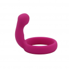 Силиконовое эрекционное кольцо с анальным плагином photo 1